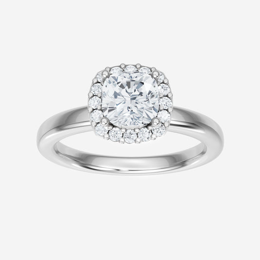 Cushion Glimmering Twilight Ring