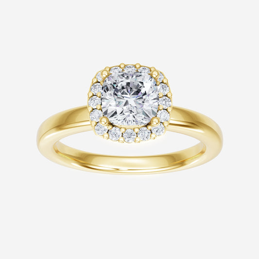 Cushion Elegant Promise Ring