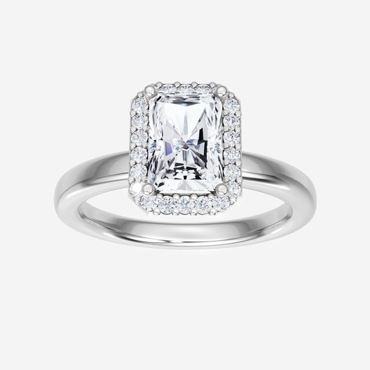 Radiant Charming Halo Ring