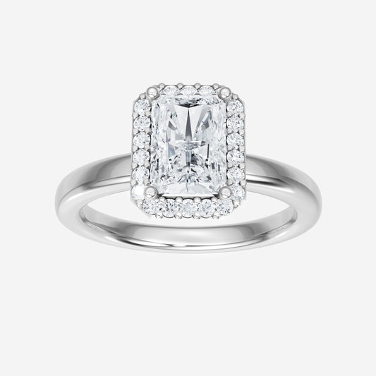 Radiant Charming Halo Ring