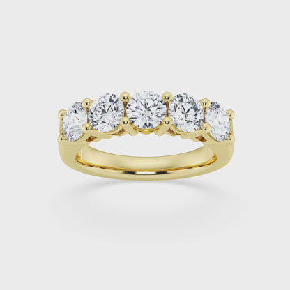 2.00Ct Lab Grown Diamond Band Ring