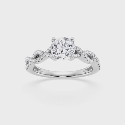 1.25ct Lab Grown Diamond Infinity Ring