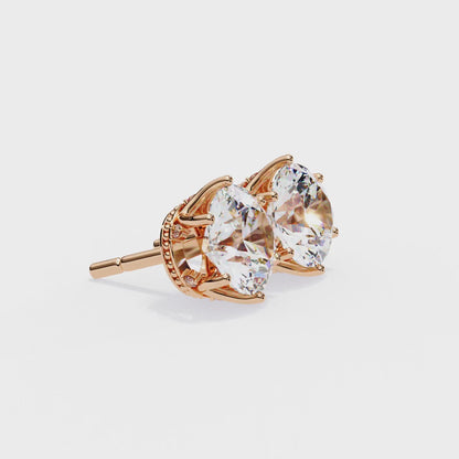 2.55ct Lab Grown Diamond Royal Radiance Studs